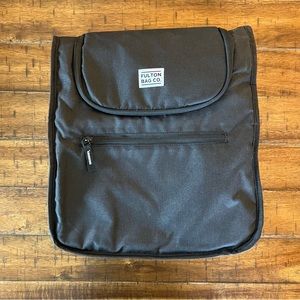 Diaper Bag - Black - Fulton Bag - Insulated Backpack - Messenger - unisex